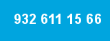 932 611 15 66 932 611 15 66